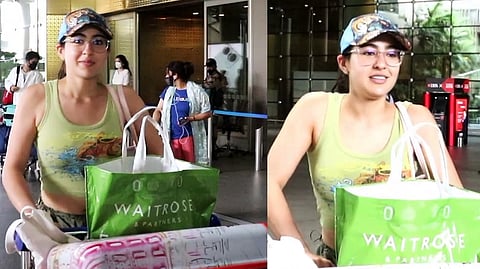 Bollywood actress Sara Ali khan