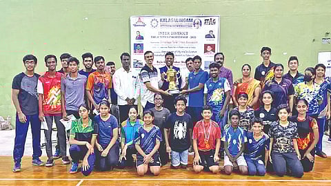 Chennai is overall champion in both men’s and women’s team events