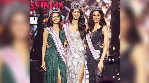 Rubal Shekhawat, Sini Shetty and Shinata Chauhan