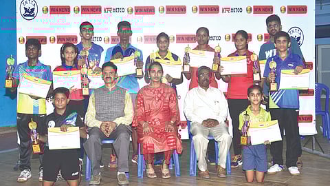Winners of the TNTTA 3rd state-ranking tournament that ended on Sunday