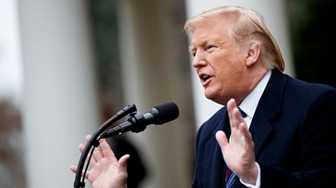 Former US President Donald Trump