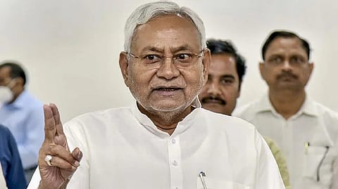 Janata Dal (United) leader Nitish Kumar