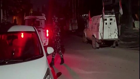 Visual from the spot