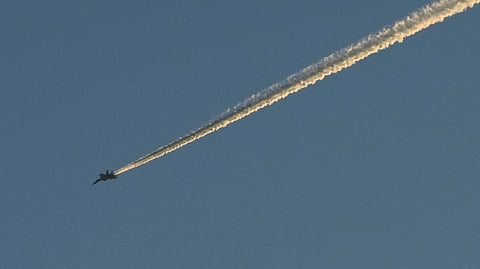 A Chinese People's Liberation Army (PLA) aircraft