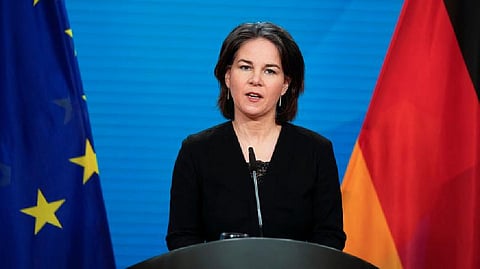 German Foreign Minister Annalena Baerbock
