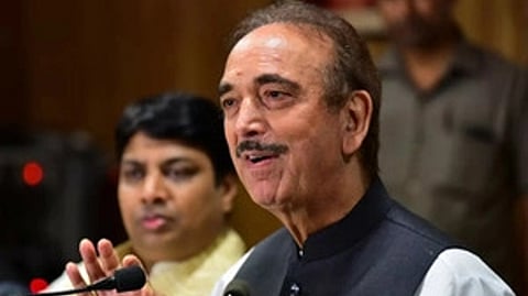 Senior Congress leader Ghulam Nabi Azad