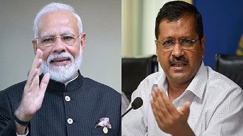 Narendra Modi and Kejriwal