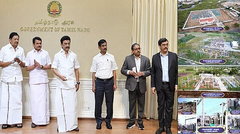 Stalin inaugurated 16 new sub-stations and 52 additional current transformers