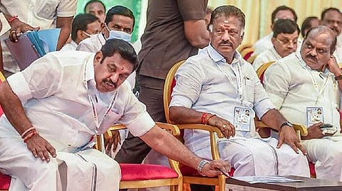 Edappadi K Palaniswami and O Panneerselvam