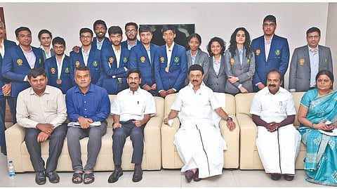 CM Stalin checkmates rivals with successful Olympiad