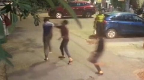 Screengrab from the video