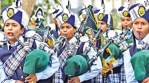 Chennai police’s bonnies in blue now a fave at ceremonial events