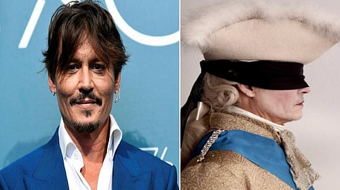 Depp's portrayal of King Louis XV