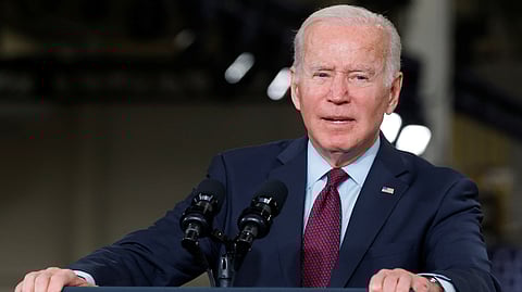 US President Joe Biden