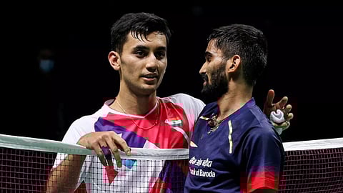 Lakshya Sen and Kidambi Srikanth