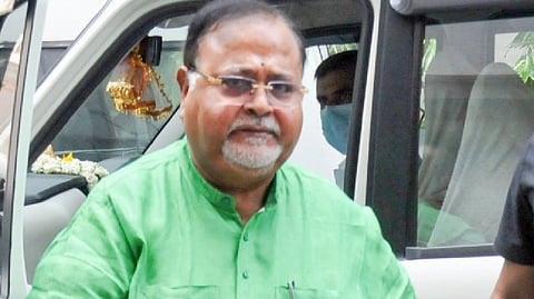 West Bengal: Woman throws shoes at Partha Chatterjee