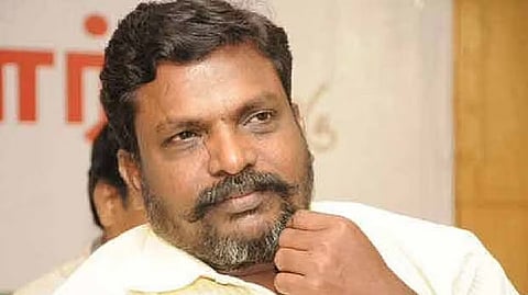 VCK president Thol Thirumavalavan