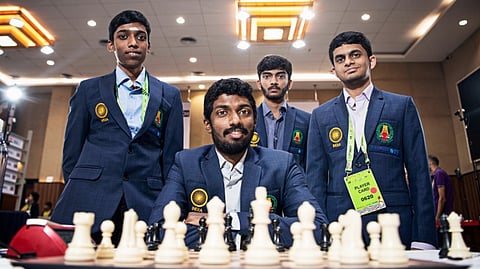 India 'B' team players