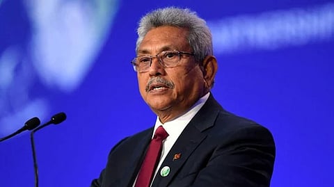 Sri Lanka's former President Gotabaya Rajapaksa