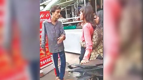 Screengrab from the video