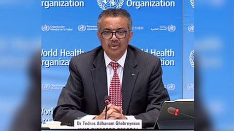 World Health Organization Chief Tedros Adhanom Ghebreyesus