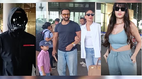 Raj Kundra, Taimur, Saif, Kareena and Nora