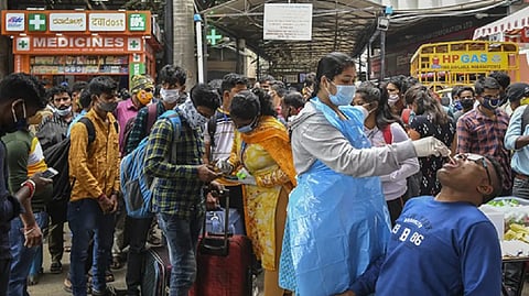 India logs 12,608 new Covid cases, 72 deaths