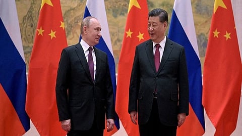 Russian President Vladimir Putin and Chinese President Xi Jinping