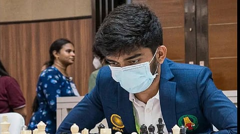 Young Indian Grandmaster D Gukesh