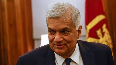 Sri Lankan President Ranil Wickremesinghe