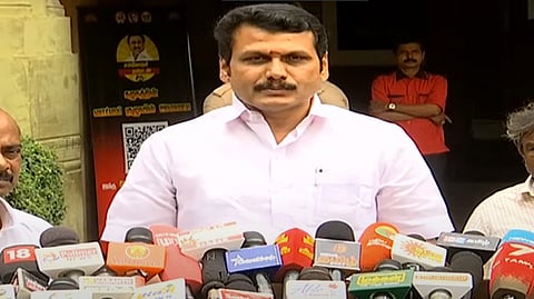 State Electricity Minister V Senthilbalaji