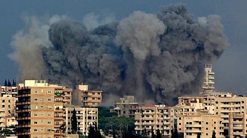 The strikes come four days after Israel closed its two border crossings with Gaza