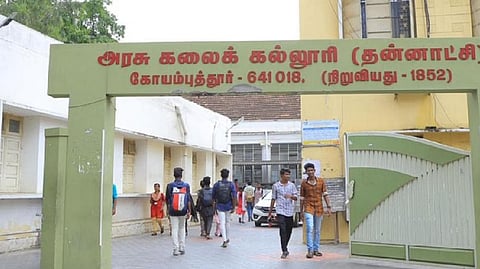 Govt arts college staff protest seeking action on asst prof