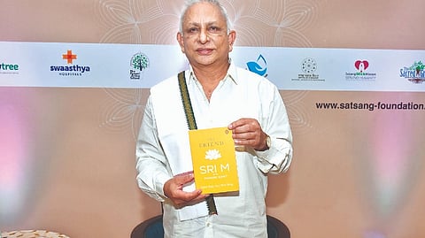 Sit with the guru: Spiritual guide Sri M launches new book