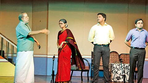 A still from the play Women?s Rea