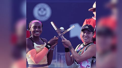 Coco Gauff and Jessica Pegula