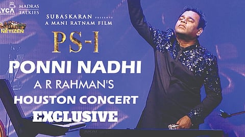 Houston audience grooves to AR Rahman’s Ponni Nadhi