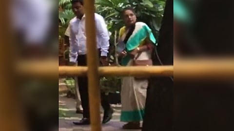 Varsha Raut, the wife of Shiv Sena MP Sanjay Raut