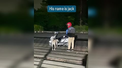 Screengrab from the video