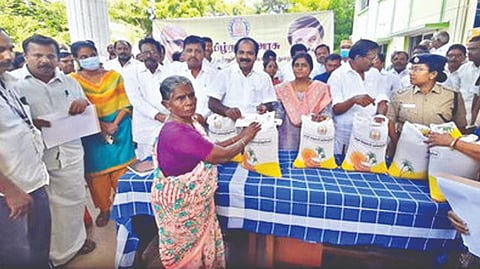 '813 families affected due to heavy discharge from Kollidam'