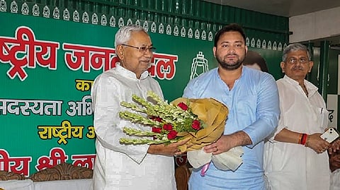Nitish Kumar & Tejashwi Yadav
