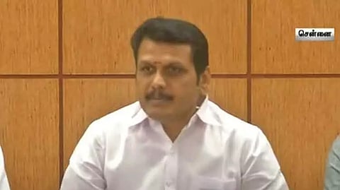 Minister for Electricity V Senthilbalaji
