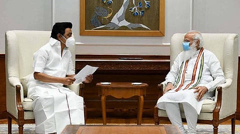 Chief Minister MK Stalin & Prime Minister Narendra Modi
