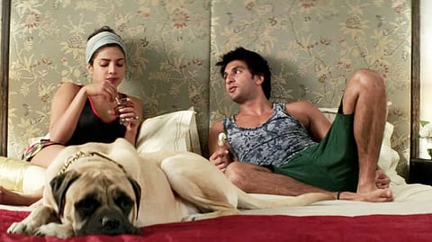 Ranveer and Priyanka in 'Dil Dhadakne Do'