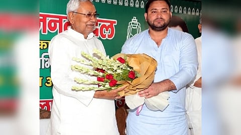 Nitish Kumar & Tejashwi Yadav