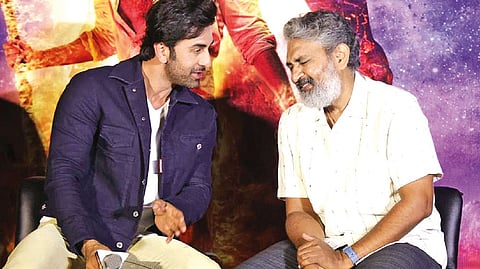 Ranbir with Rajamouli