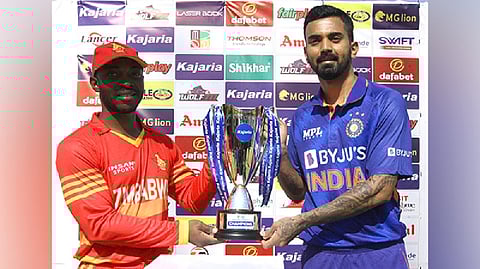 Regis Chakabva and KL Rahul