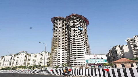 Supertech's twin tower