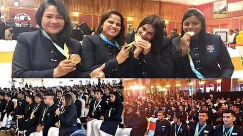 IOA felicitates CWG medal winners with cash awards