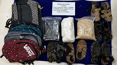 The seized contraband